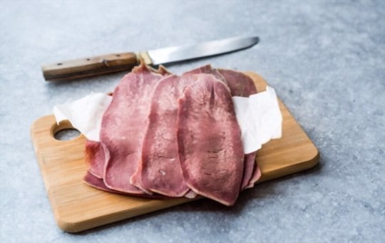 what cow tongue taste like